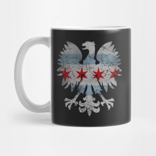Polish Eagle Chicago Flag Mug